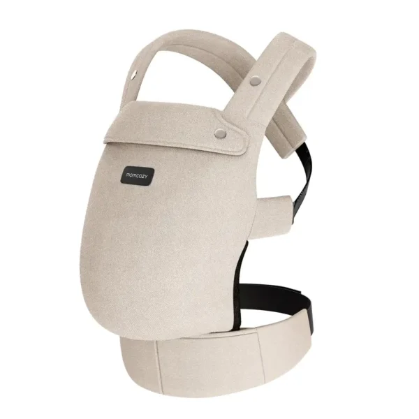 Momcozy Tragetuch - ergonomisch, bequem und leicht, geeignet für Babys von 3-20kg, einfach anzuziehen, ideal für das kinderfreundliche Elternsein - Image 3